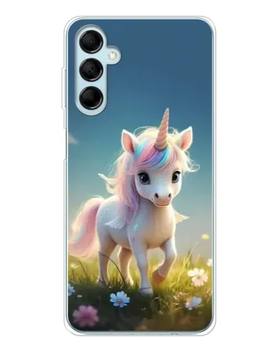 Чехол для Samsung Galaxy M16 с картинкой «Единорог на поляне» Чехол для Samsung Galaxy M16 с картинкой «Единорог на поляне»