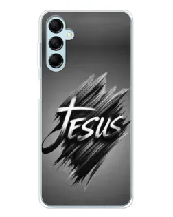 Чехол для Samsung Galaxy M16 с картинкой «Надпись Jesus Graffiti»