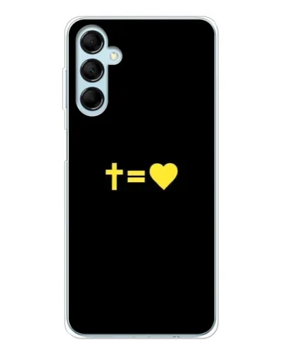 Чехол для Samsung Galaxy M16 с картинкой «Сердце и Крест» Чехол для Samsung Galaxy M16 с картинкой «Сердце и Крест»