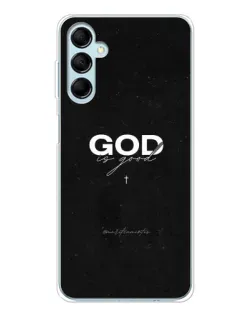 Чехол для Samsung Galaxy M16 с картинкой «GOD — Бог над всем»