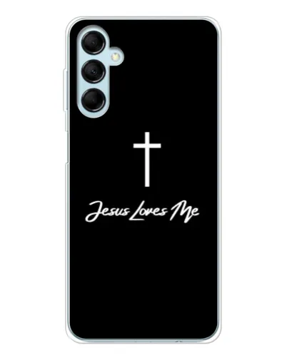 Чехол для Samsung Galaxy M16 с картинкой «Иисус любит тебя» Чехол для Samsung Galaxy M16 с картинкой «Иисус любит тебя»