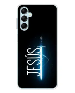 Чехол для Samsung Galaxy M16 с картинкой «Меч Духа Jesus»