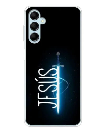 Чехол для Samsung Galaxy M16 с картинкой «Меч Духа Jesus» Чехол для Samsung Galaxy M16 с картинкой «Меч Духа Jesus»