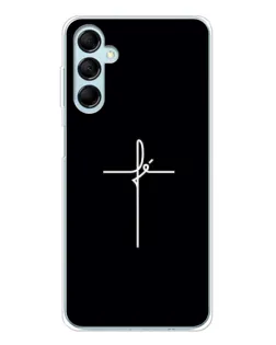 Чехол для Samsung Galaxy M16 с картинкой «Тонкий крест»