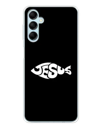 Чехол для Samsung Galaxy M16 с картинкой «Рыба Jesus» Чехол для Samsung Galaxy M16 с картинкой «Рыба Jesus»