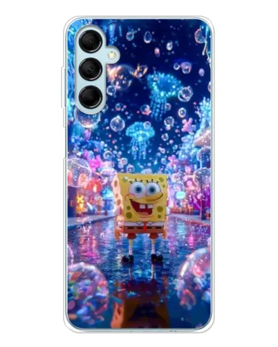 Чехол для Samsung Galaxy M16 с картинкой «Неоновый океан»