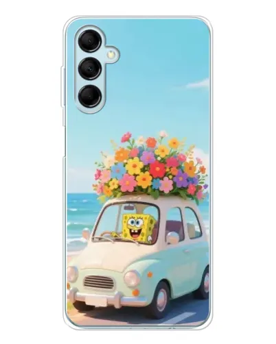Чехол для Samsung Galaxy M16 с картинкой «Автомобильное путешествие»