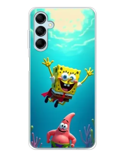 Чехол для Samsung Galaxy M16 с картинкой «Спанч Боб под водой» Чехол для Samsung Galaxy M16 с картинкой «Спанч Боб под водой»