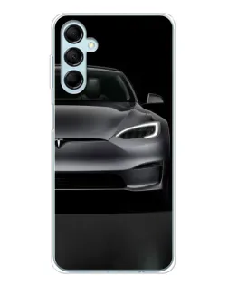 Чехол для Samsung Galaxy M16 с картинкой «Tesla Model S Look» Чехол для Samsung Galaxy M16 с картинкой «Tesla Model S Look»