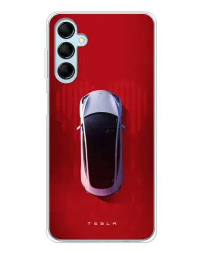 Чехол для Samsung Galaxy M16 с картинкой «Tesla Top View» Чехол для Samsung Galaxy M16 с картинкой «Tesla Top View»