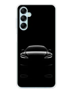 Чехол для Samsung Galaxy M16 с картинкой «Силуэт Tesla Night» Чехол для Samsung Galaxy M16 с картинкой «Силуэт Tesla Night»