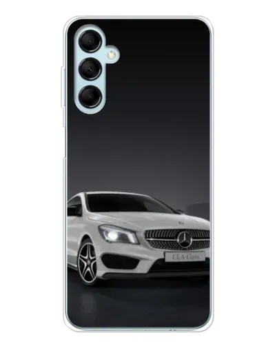 Чехол для Samsung Galaxy M16 с картинкой «Mercedes AMG GT Silver»