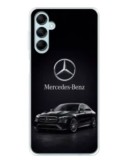 Чехол для Samsung Galaxy M16 с картинкой «Mercedes — решетка радиатора»