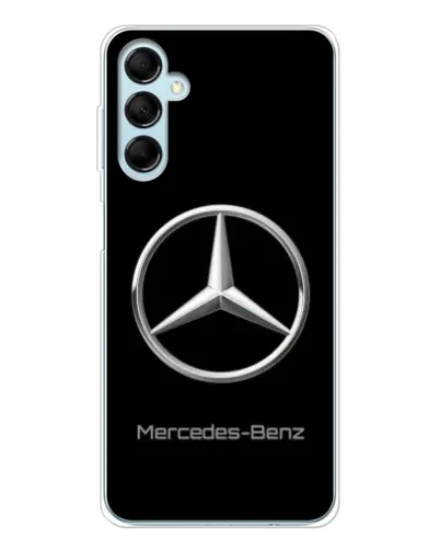 Чехол для Samsung Galaxy M16 с картинкой «Mercedes Silver Logo»
