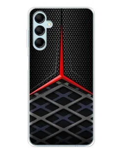 Чехол для Samsung Galaxy M16 с картинкой «Mercedes Carbon Grid»