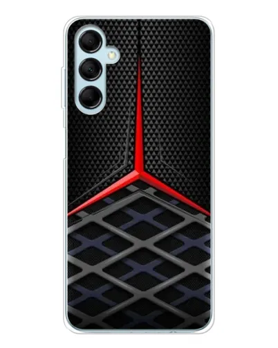 Чехол для Samsung Galaxy M16 с картинкой «Mercedes Carbon Grid»
