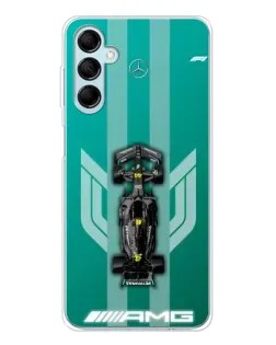 Чехол для Samsung Galaxy M16 с картинкой «Mercedes AMG Petronas»