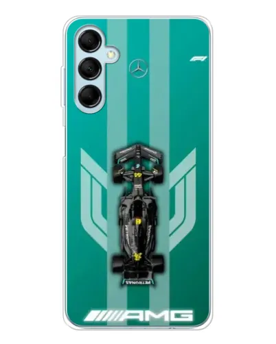 Чехол для Samsung Galaxy M16 с картинкой «Mercedes AMG Petronas»