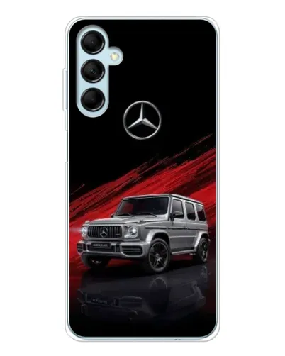 Чехол для Samsung Galaxy M16 с картинкой «Mercedes G-Class красный»