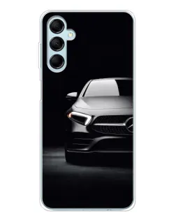 Чехол для Samsung Galaxy M16 с картинкой «Свет фар Mercedes»