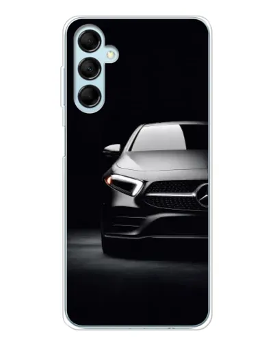 Чехол для Samsung Galaxy M16 с картинкой «Свет фар Mercedes»