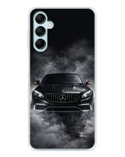 Чехол для Samsung Galaxy M16 с картинкой «Mercedes в дыму»