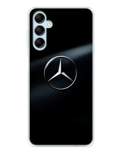 Чехол для Samsung Galaxy M16 с картинкой «Mercedes на металле»