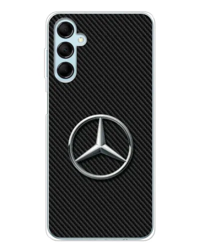 Чехол для Samsung Galaxy M16 с картинкой «Карбоновый Mercedes стиль»