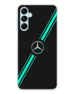 Чехол для Samsung Galaxy M16 с картинкой «Спортивные линии Mercedes»