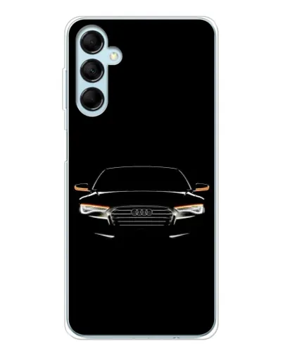 Чехол для Samsung Galaxy M16 с картинкой «Audi — ночной контур» Чехол для Samsung Galaxy M16 с картинкой «Audi — ночной контур»
