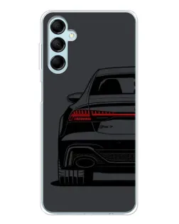 Чехол для Samsung Galaxy M16 с картинкой «Задняя часть Audi — арт»
