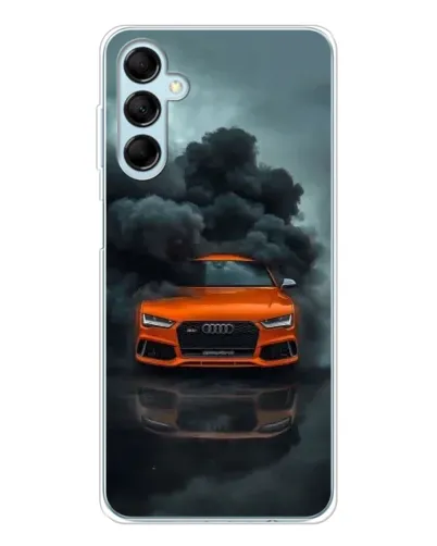 Чехол для Samsung Galaxy M16 с картинкой «Audi в облаках дыма» Чехол для Samsung Galaxy M16 с картинкой «Audi в облаках дыма»