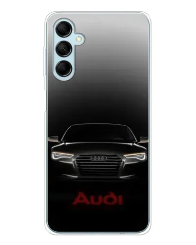 Чехол для Samsung Galaxy M16 с картинкой «Audi — градиентный контур» Чехол для Samsung Galaxy M16 с картинкой «Audi — градиентный контур»