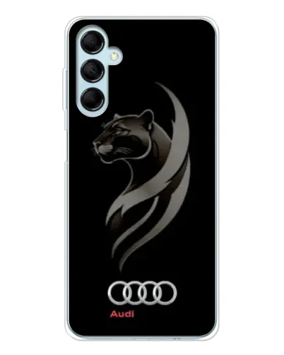 Чехол для Samsung Galaxy M16 с картинкой «Графика — пантера и Audi» Чехол для Samsung Galaxy M16 с картинкой «Графика — пантера и Audi»