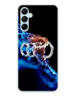 Чехол для Samsung Galaxy M16 с картинкой «Энергия лого Audi»