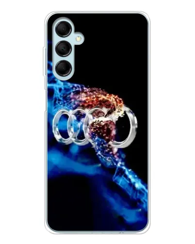 Чехол для Samsung Galaxy M16 с картинкой «Энергия лого Audi» Чехол для Samsung Galaxy M16 с картинкой «Энергия лого Audi»