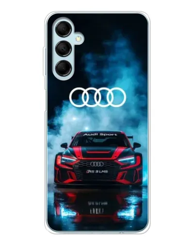 Чехол для Samsung Galaxy M16 с картинкой «Audi Sport — неон» Чехол для Samsung Galaxy M16 с картинкой «Audi Sport — неон»