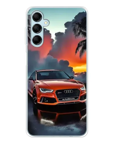 Чехол для Samsung Galaxy M16 с картинкой «Audi — закат» Чехол для Samsung Galaxy M16 с картинкой «Audi — закат»