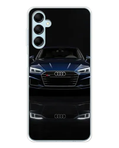 Чехол для Samsung Galaxy M16 с картинкой «Audi — ночное отражение» Чехол для Samsung Galaxy M16 с картинкой «Audi — ночное отражение»