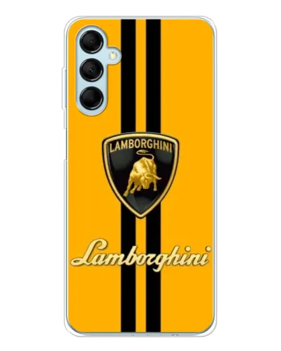 Чехол для Samsung Galaxy M16 с картинкой «Lamborghini Stripe желтый» Чехол для Samsung Galaxy M16 с картинкой «Lamborghini Stripe желтый»