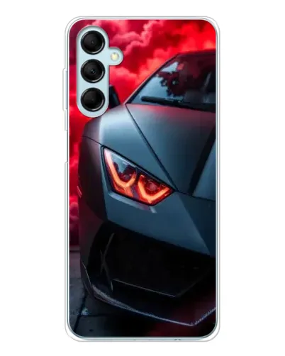 Чехол для Samsung Galaxy M16 с картинкой «Lamborghini красное сияние» Чехол для Samsung Galaxy M16 с картинкой «Lamborghini красное сияние»
