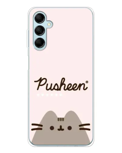Чехол для Samsung Galaxy M16 с картинкой «Pusheen логотип»