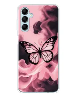 Чехол для Samsung Galaxy M16 с картинкой «Бабочка в дыму»