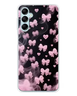 Чехол для Samsung Galaxy M16 с картинкой «Неоновое кружево»