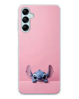 Чехол для Samsung Galaxy M16 с картинкой «Stitch выглядывает»