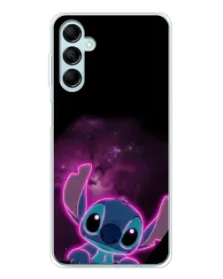 Чехол для Samsung Galaxy M16 с картинкой «Неоновый Stitch»