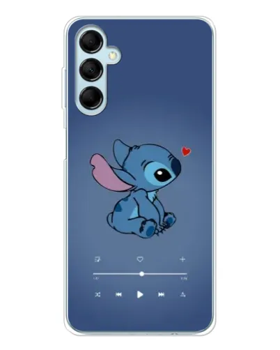 Чехол для Samsung Galaxy M16 с картинкой «Музыкальный Stitch» Чехол для Samsung Galaxy M16 с картинкой «Музыкальный Stitch»