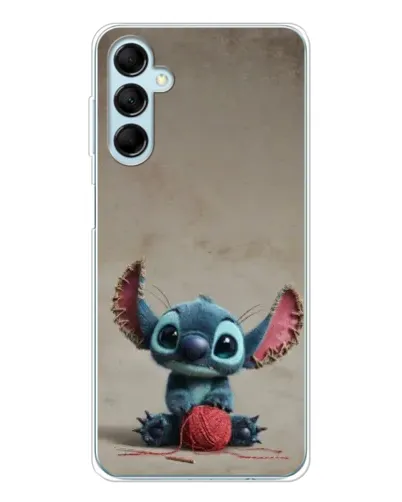 Чехол для Samsung Galaxy M16 с картинкой «Стич на коричневом фоне» Чехол для Samsung Galaxy M16 с картинкой «Стич на коричневом фоне»