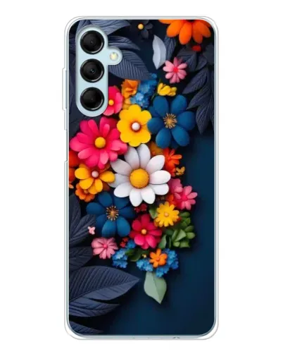 Чехол для Samsung Galaxy M16 с картинкой «Цветочная феерия»