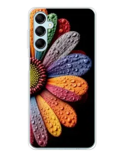 Чехол для Samsung Galaxy M16 с картинкой «Радужный цветок» Чехол для Samsung Galaxy M16 с картинкой «Радужный цветок»